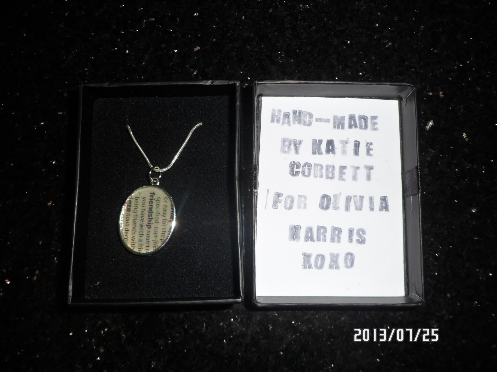 Beauty by a Geek Dictionary Necklace