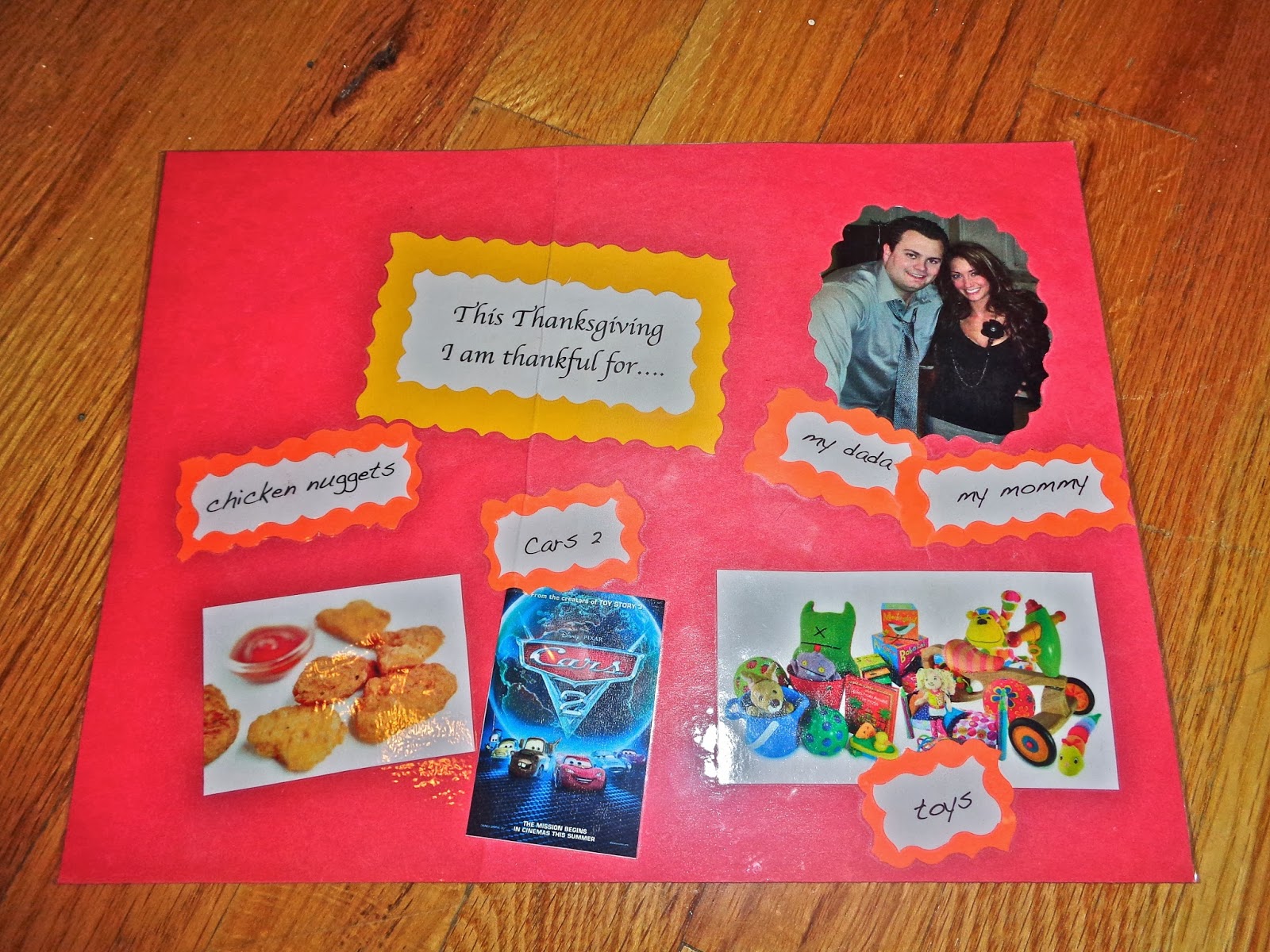 Terrific Preschool Years: Thanksgiving placemats