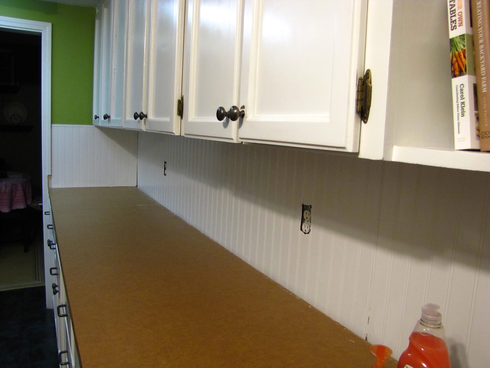 the modest homestead: beadboard backsplash {tutorial} the modest homestead: beadboard backsplash {tutorial}