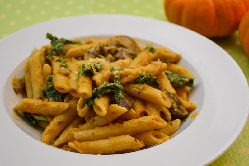 Oishii Treats Kale & Mushroom Pumpkin Pasta