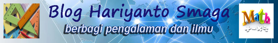 Blog Hariyanto Smaga