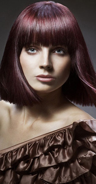 Bob Hairstyles With Bangs Angled Bob Hairstyles 2013