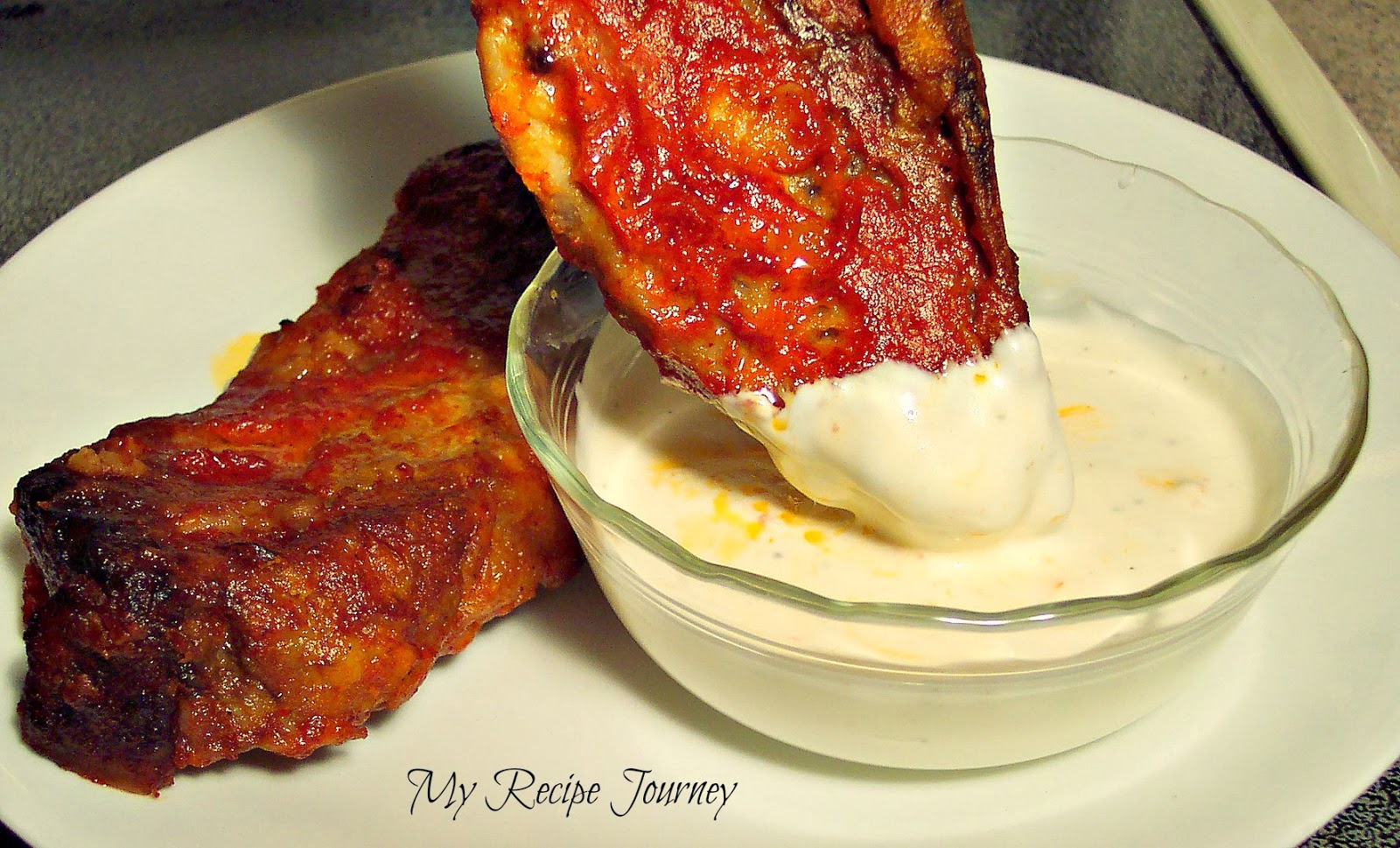 My Recipe Journey Buffalo Style Oven Baked Ribs