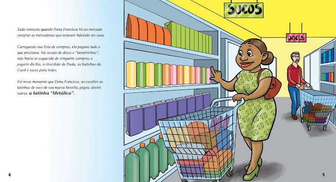 Página de livro infantil / Page for a children's book 01
