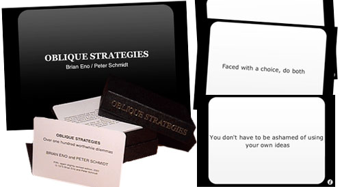 Oblique Strategies For Mac