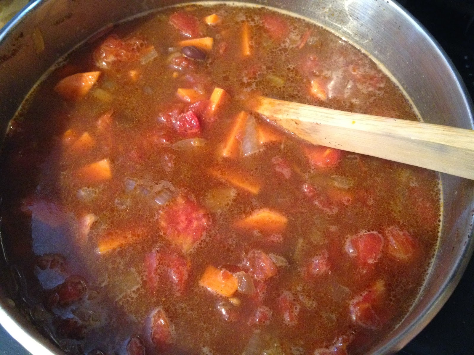 The Cooks Next Door Sweet Potato & Black Bean Soup