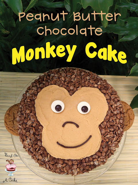 Peanut Butter Chocolate Monkey Cake