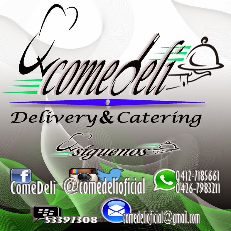ComeDeli. Delivery & Catering. Despacho de Comidas a Domicilio. Haz Click en la imagen y visitanos!