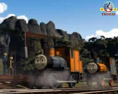 The Fat Controller giving Thomas & friends Bash the tank engine a really useful engine reward