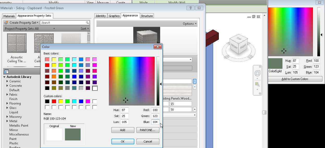 How to Get a Color From Your Screen into a Revit Material RevThat