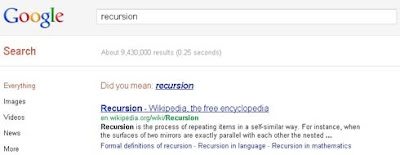 recursion 8 Rahasia Google Yang Banyak Orang Belum Tau