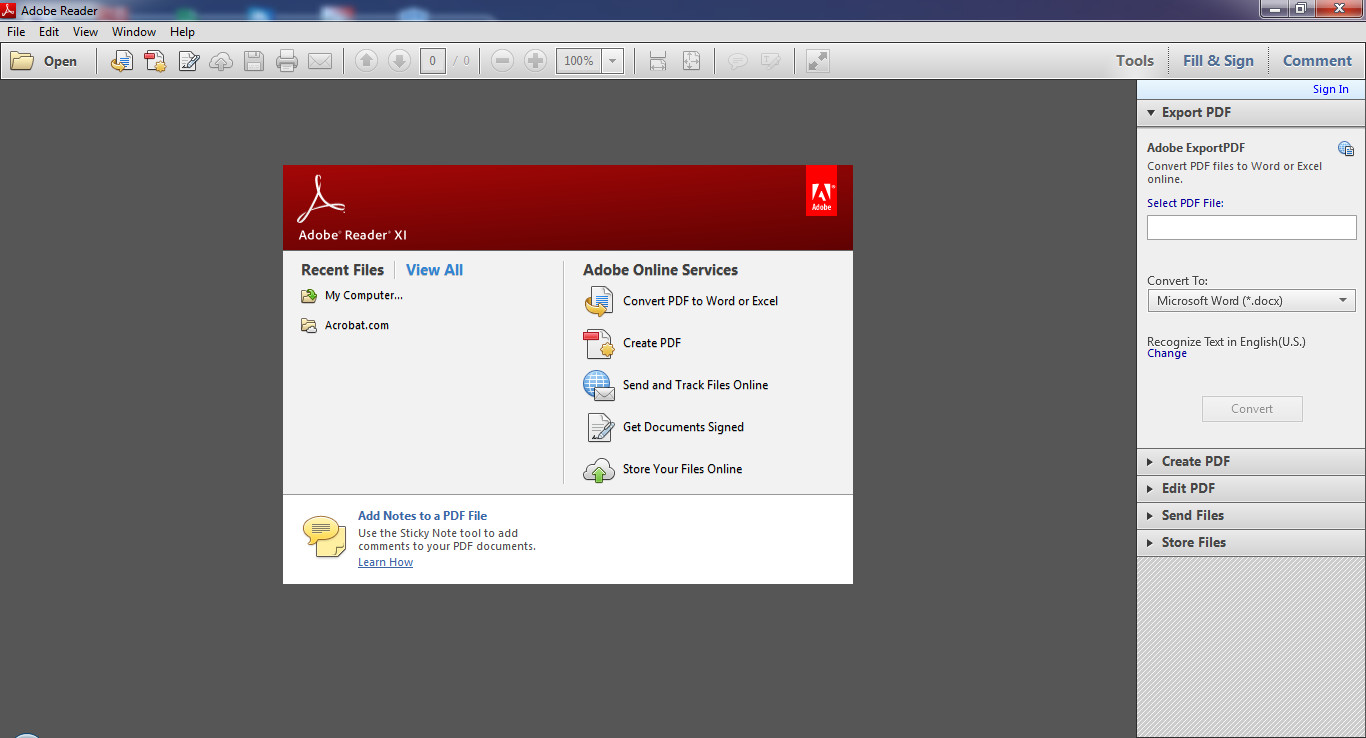 download adobe reader xi for pc