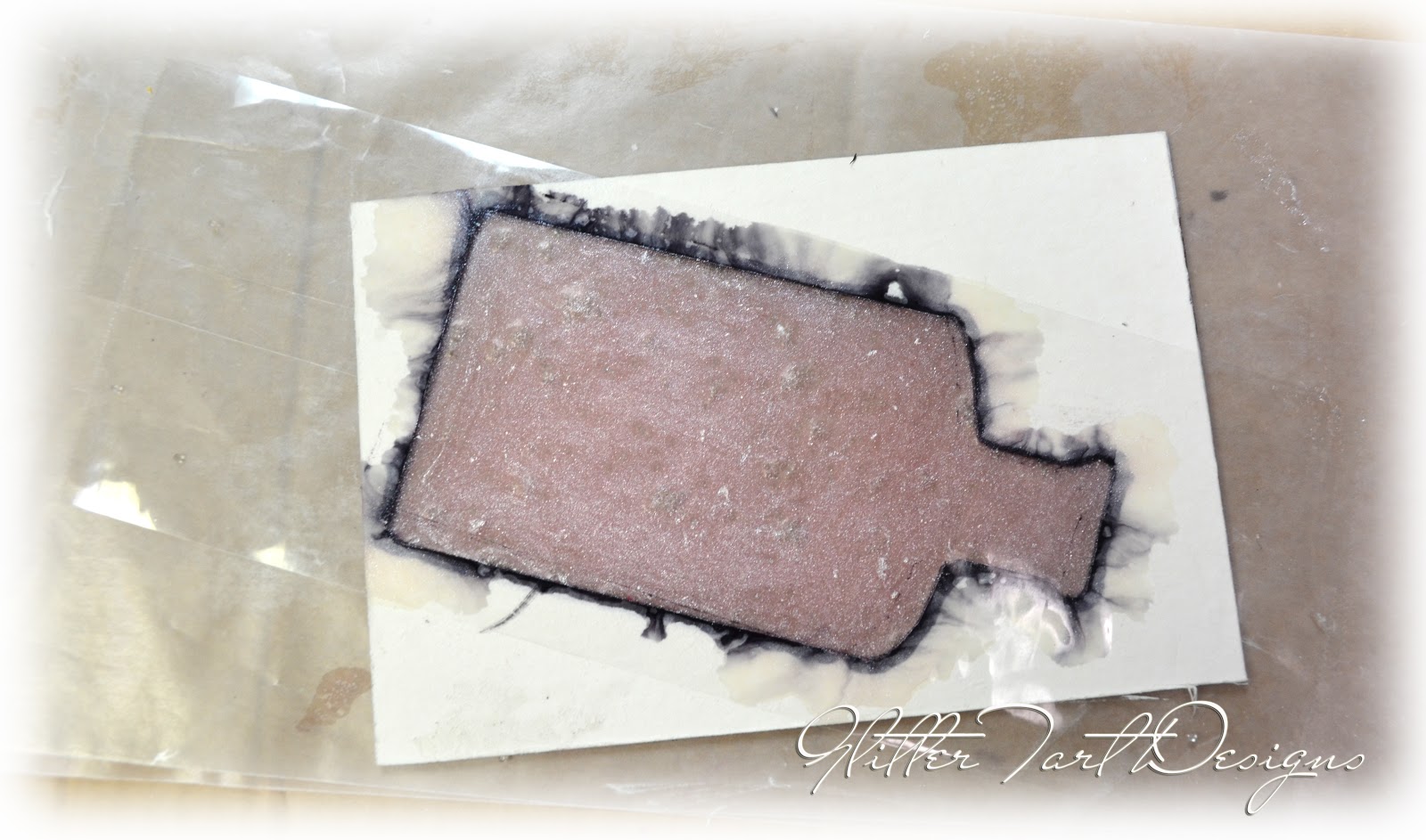 Glitter Tart Designs Perfume Bottle Resin Tutorial