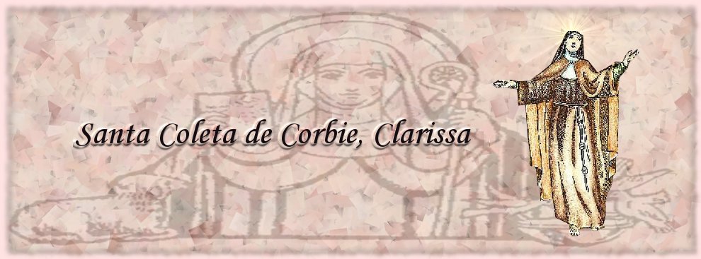 Santa Coleta de Corbie, Clarissa