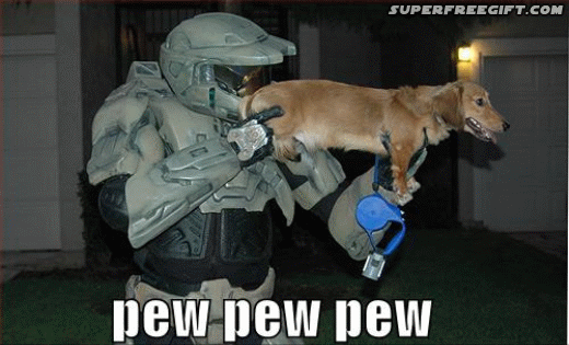 Pew Pew Puppy
