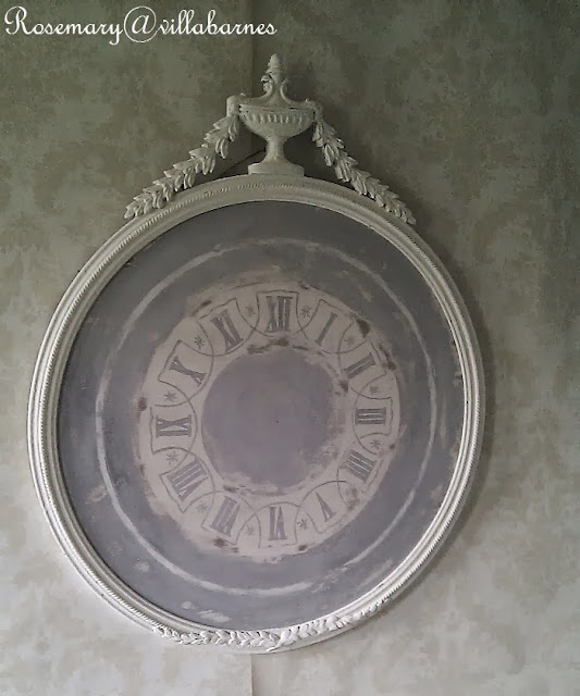 villabarnes Framed Clock Face