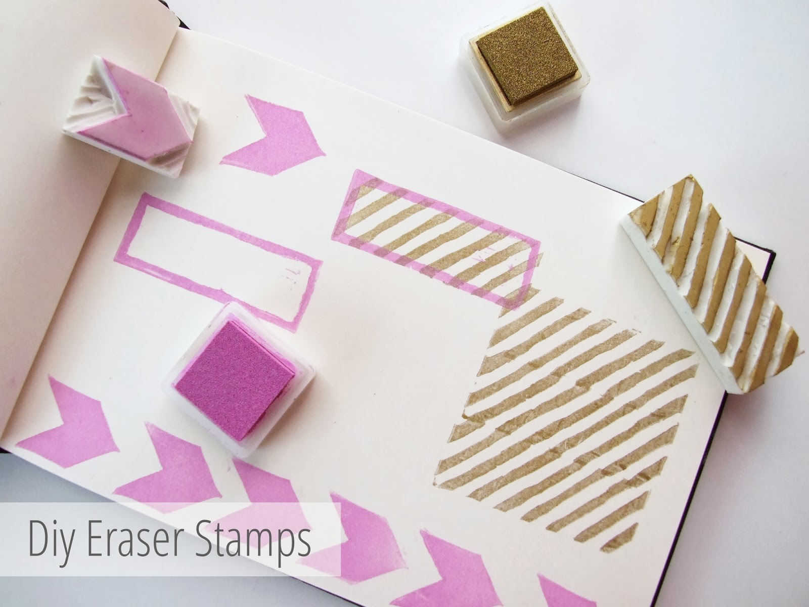 DIY MAKE YOUR OWN CUSTOM ERASER STAMPS. Gathering Beauty