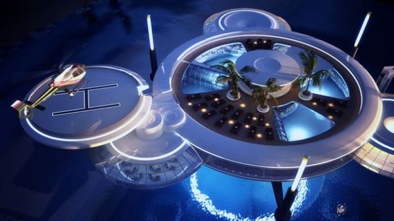 UNDERWATER HOTEL IN DUBAI at Sagar Vision