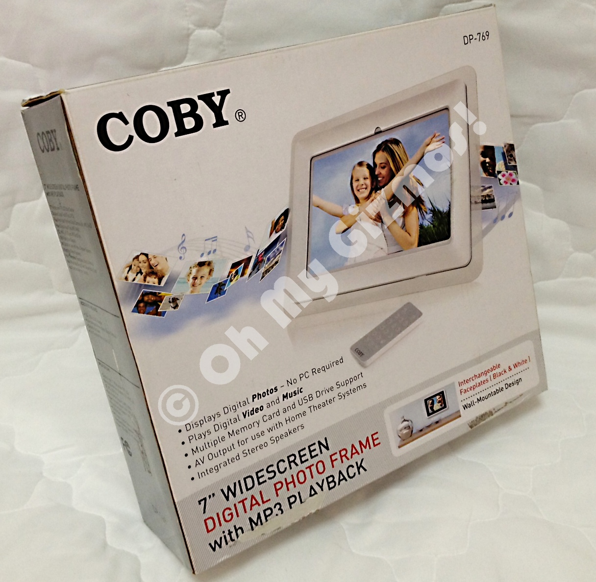 Oh My Gizmos! COBY 7" Digital Photo Frame