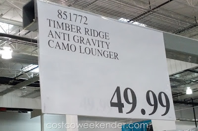 Deal for the Camouflage Timber Ridge Zero Gravity Lounger Chair at Costco