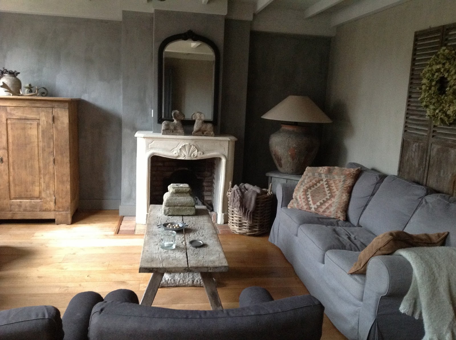 Impression lifestyle: wonen landelijke stijl verflijn van pure ...