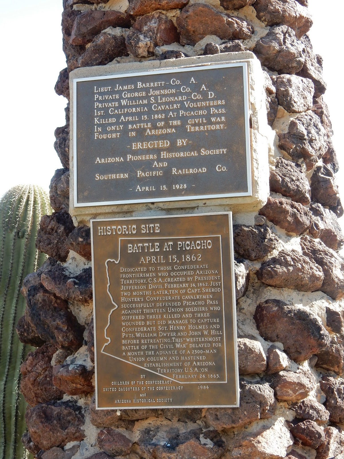 Arizona Confederate Monuments State Capitol, Greenwood Cemetery