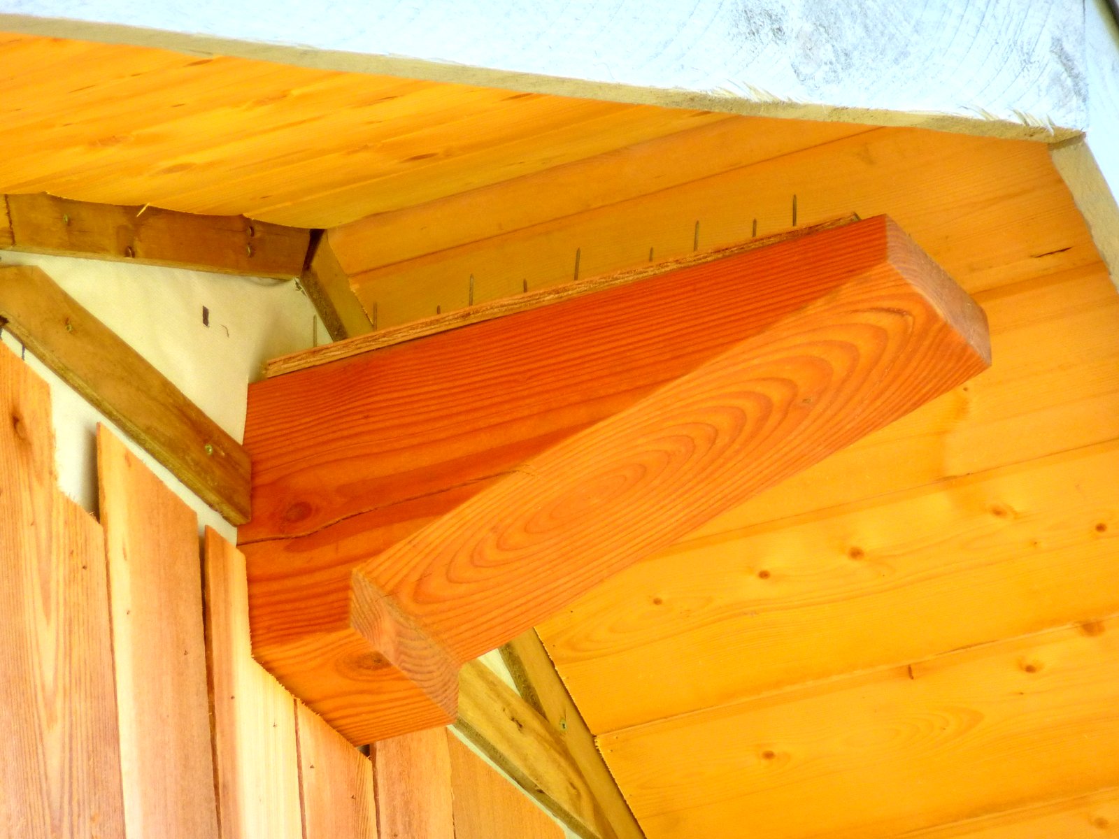 May's Garden The sweet smell of cedar shingles...