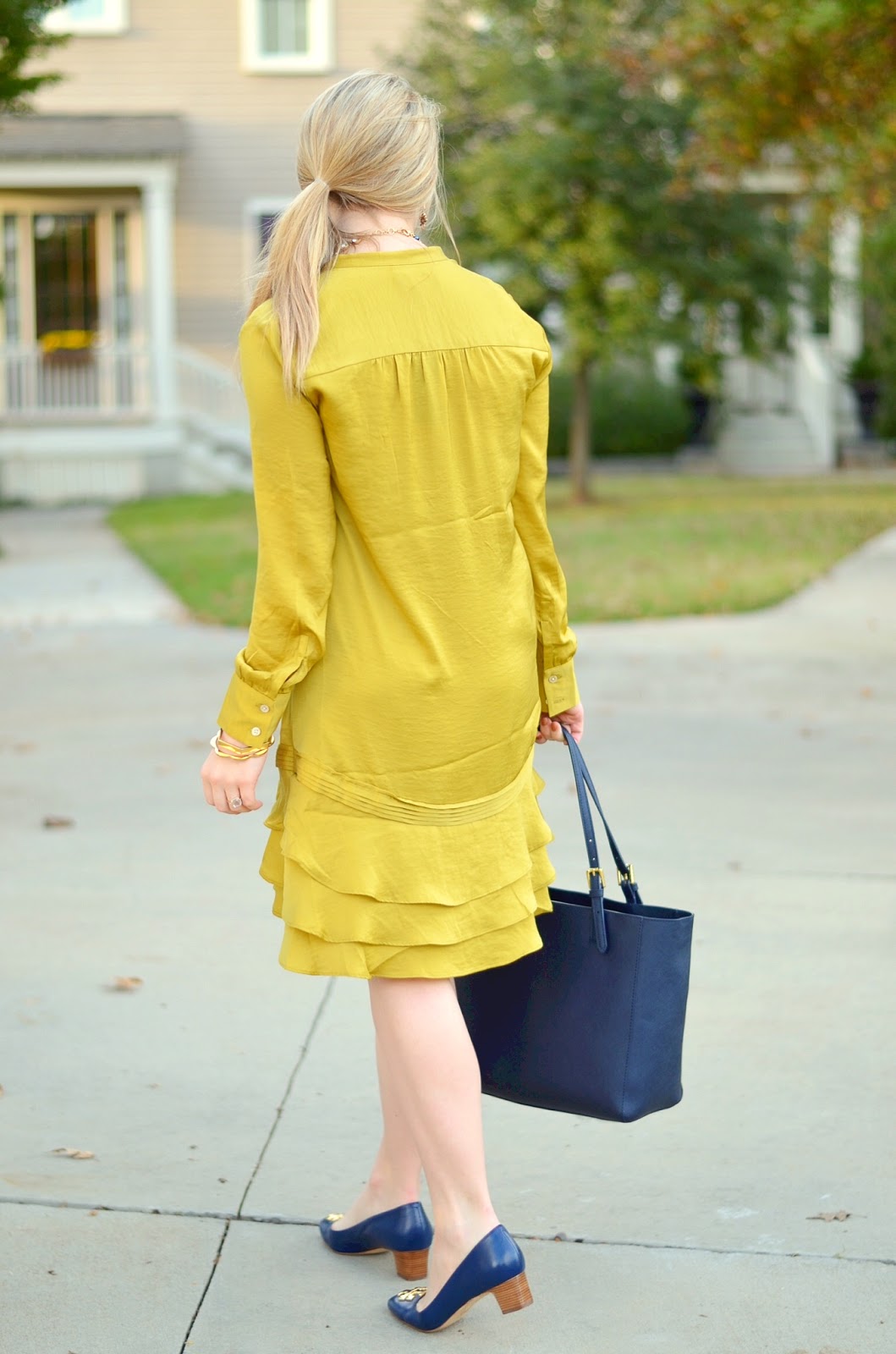Yellow And Navy