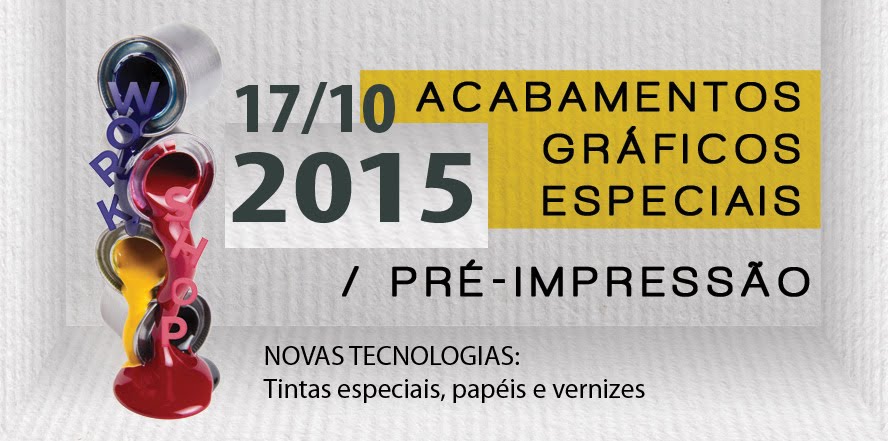 Workshop de Pré-impressão e Acabamentos Gráficos Especiais