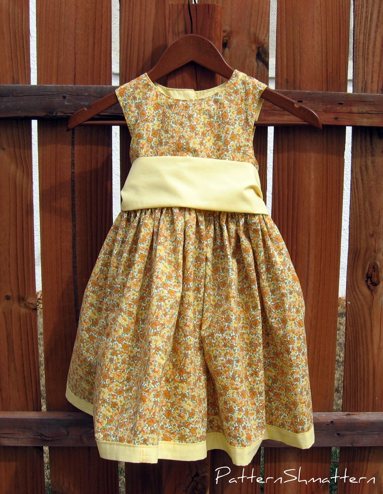 Pattern Shmattern Easter Dress