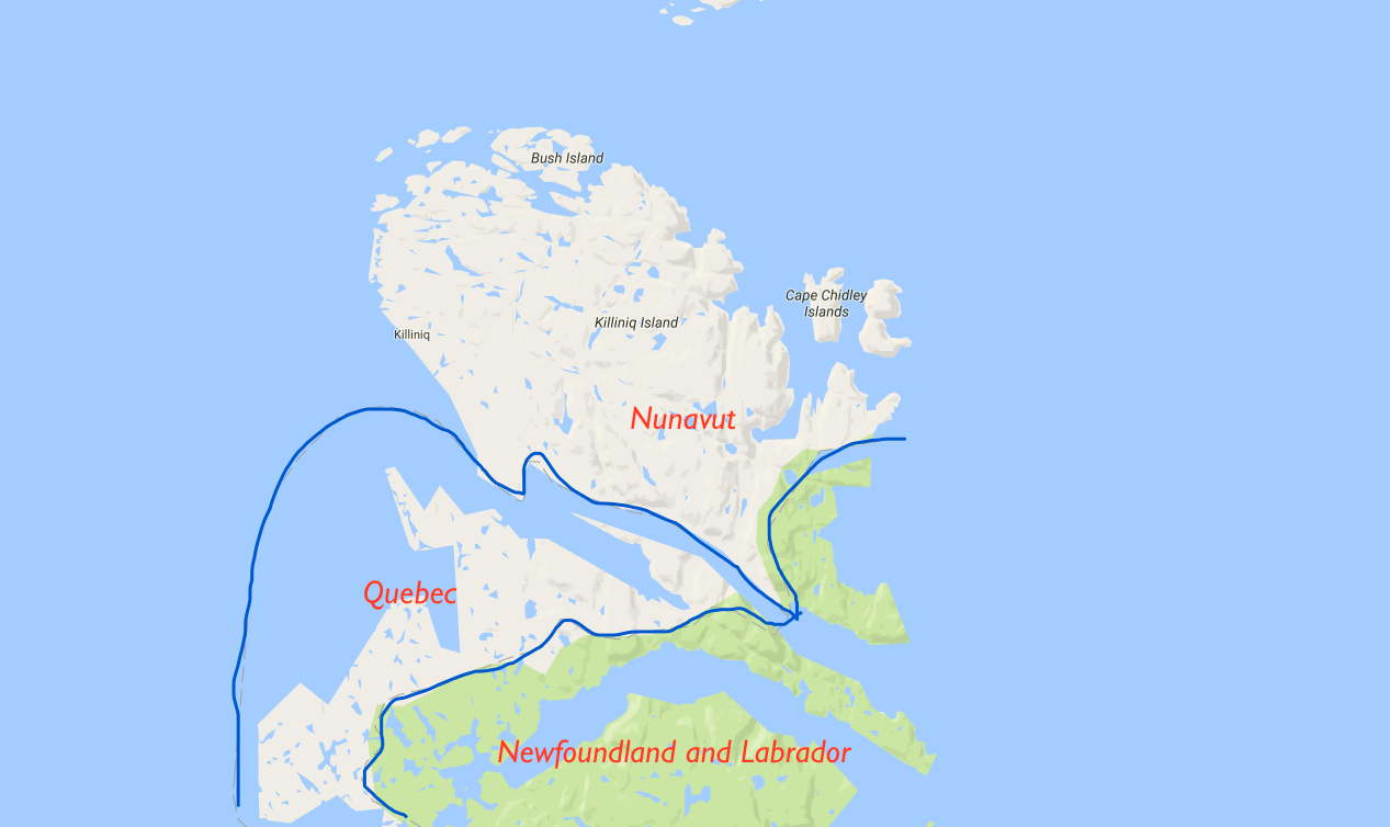 Killiniq Island, where the Labrador Sea meets the Northwest Passage