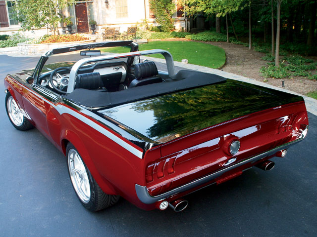 Ford releases 1967 Mustang Convertible bodyshell