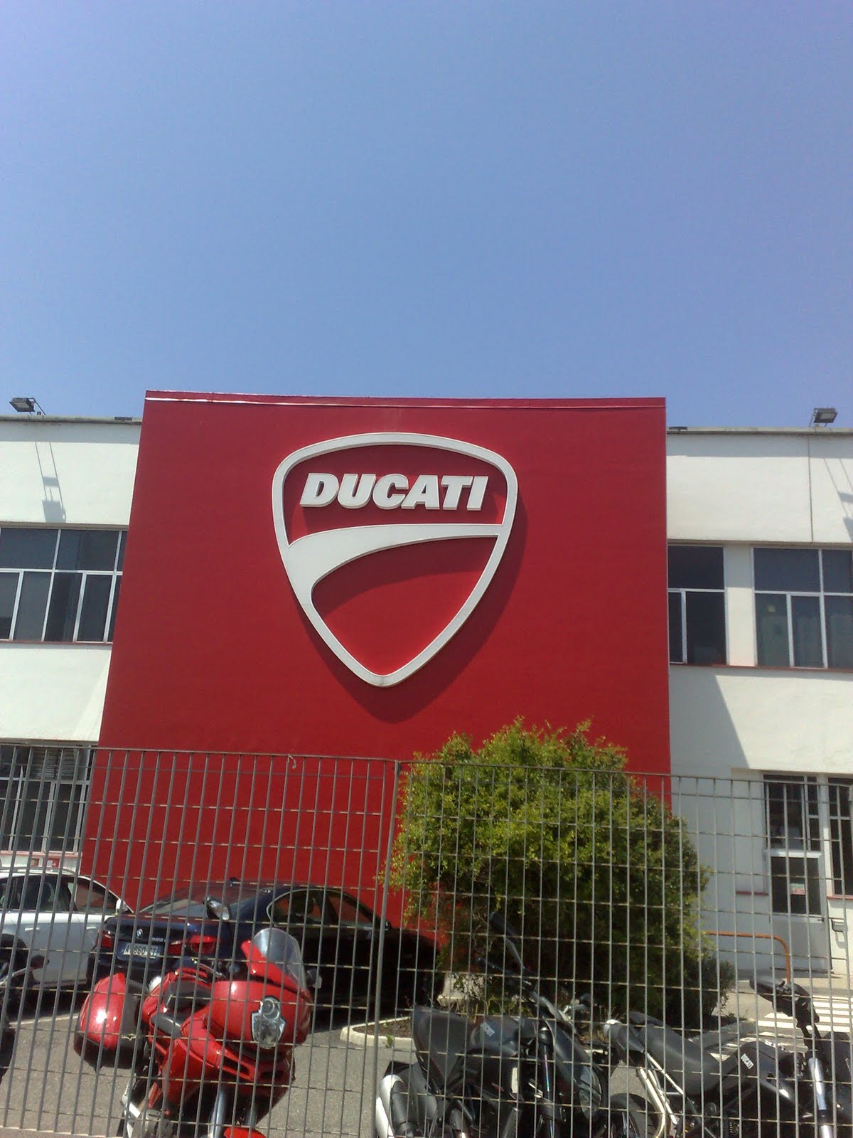 they let me out for the day Ducati factory