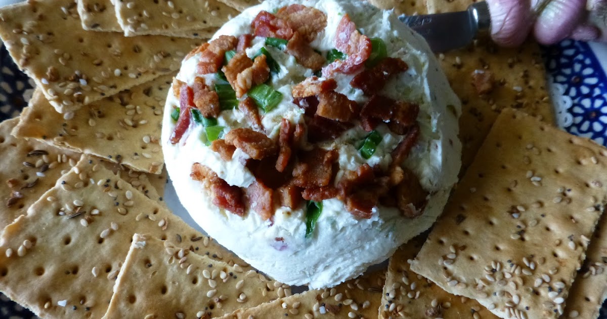 Thyme In Grammy's Kitchen Cheese Ball with Bacon and Horseradish