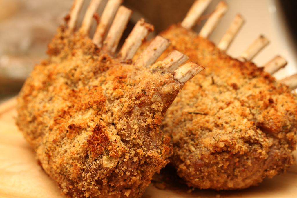 Check The Fridge Roasted Rack of Lamb