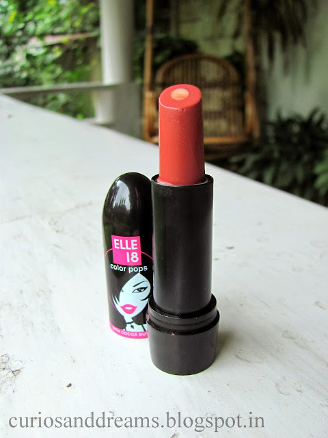 Elle 18 Color Pops Lipstick Cinnamon Bun Review