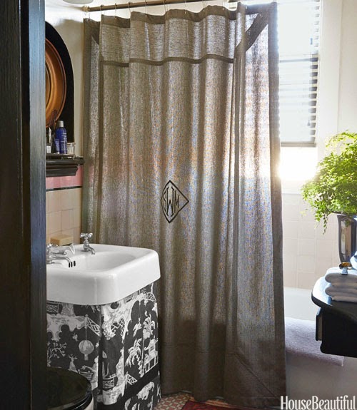 Masculine Bathroom Shower Curtains | loveisspeed designer scot meacham wood s san francisco apartment is anything but spare Masculine Bathroom Shower Curtains | loveisspeed designer scot meacham wood s san francisco apartment is anything but spare