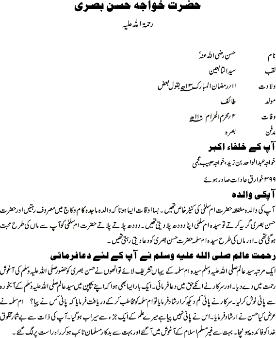 Special Days In Islam Information 4th Muharram