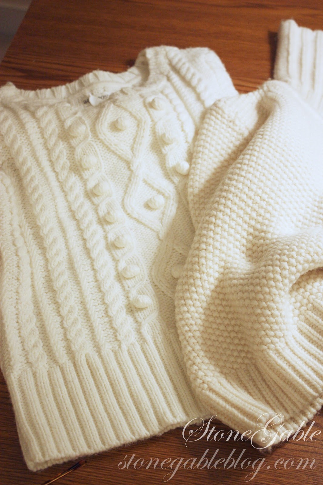 SWEATER PILLOW TUTORIAL StoneGable