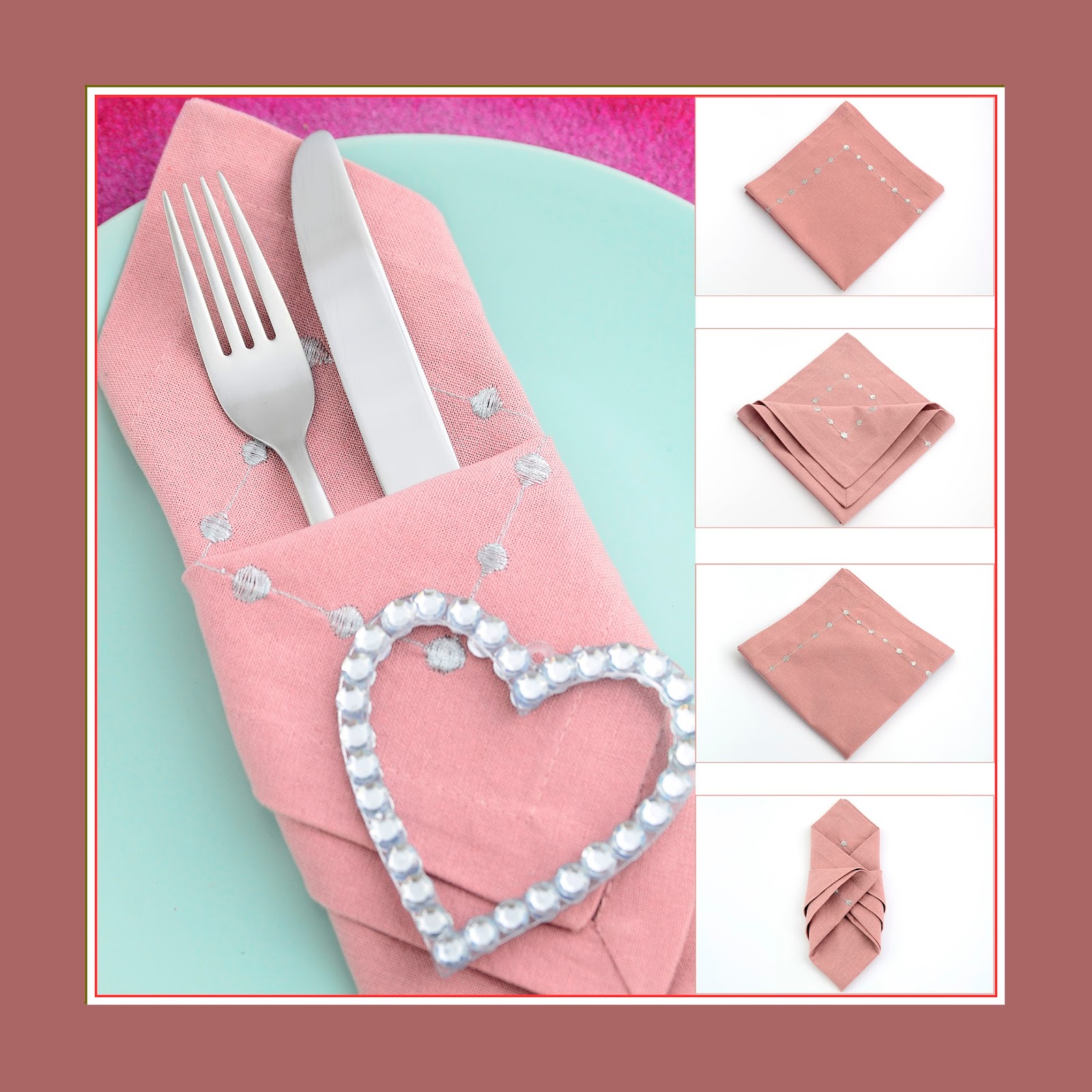 Dekoration, Russische Hochzeit, Swadba: Servietten falten ...