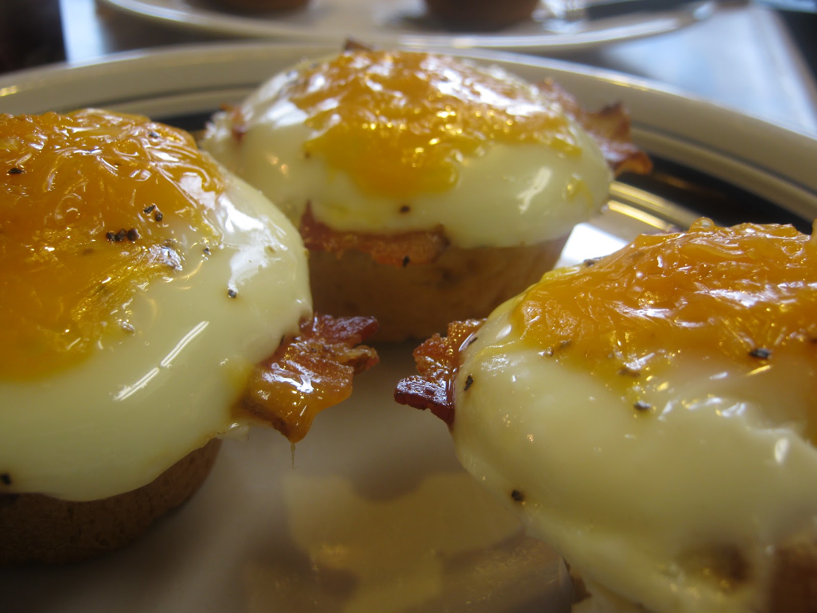 Walker Whims Savory Bacon and Egg Cupcakes