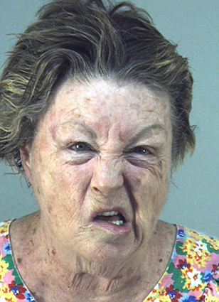 mugshots funny bad mug old shots ugly woman mugshot florida lady criminals face mad look crazy police addict meth transplants