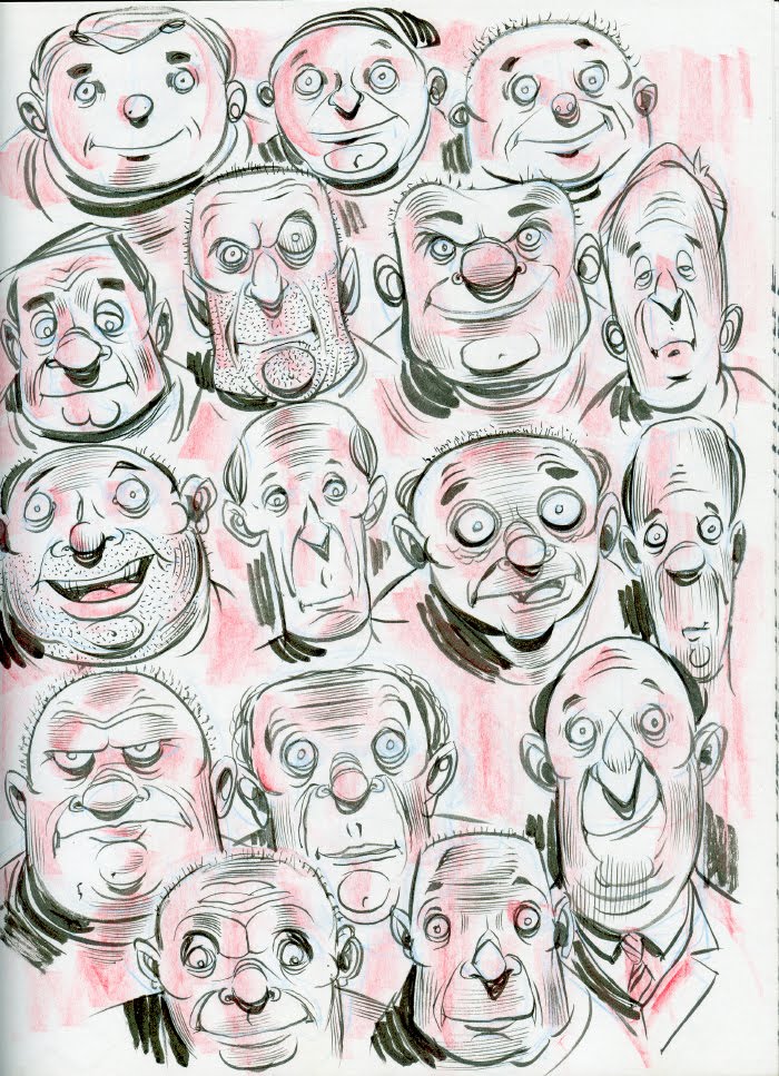 Drawing Caricature Faces
