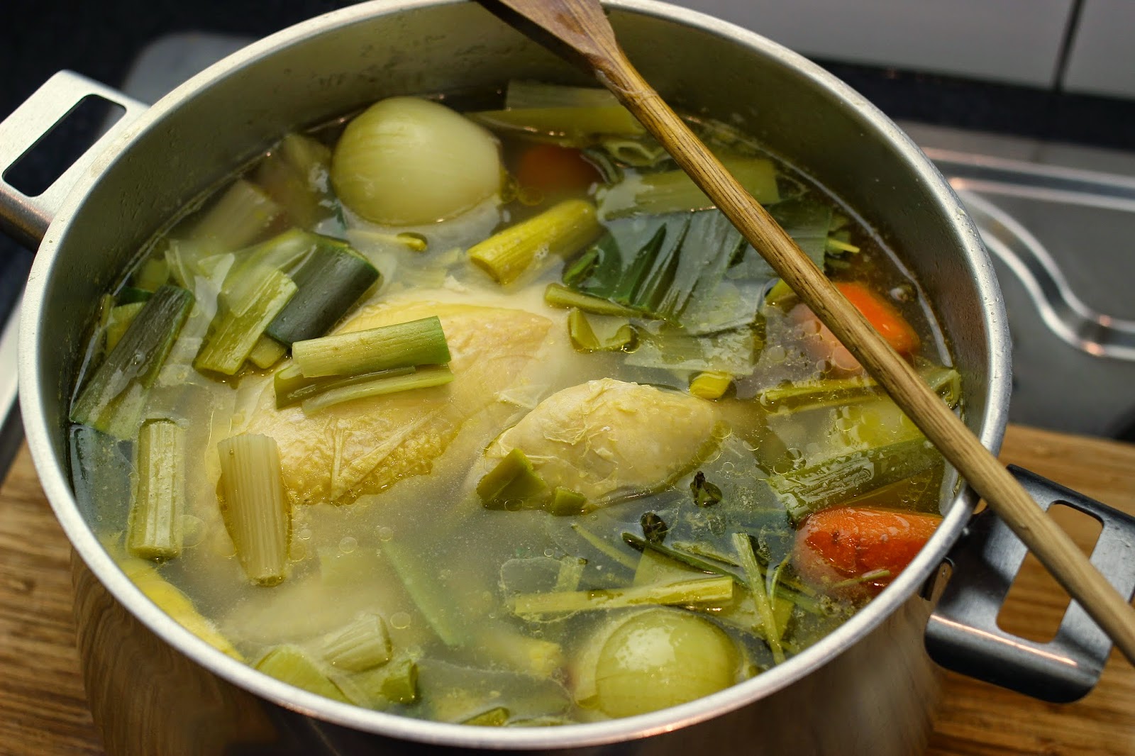 Dishcover Witte kerstsoep