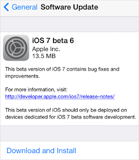 ios 7 beta 6 download