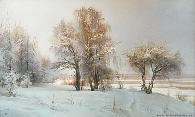 Roman Romanov 1966 | Russian Landscape painter