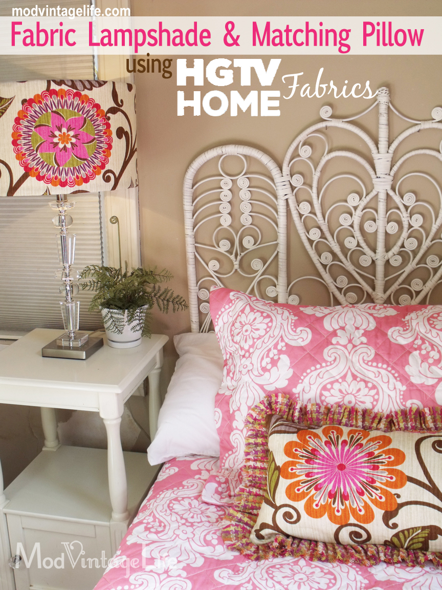 Mod Vintage Life HGTV HOME Fabric Review