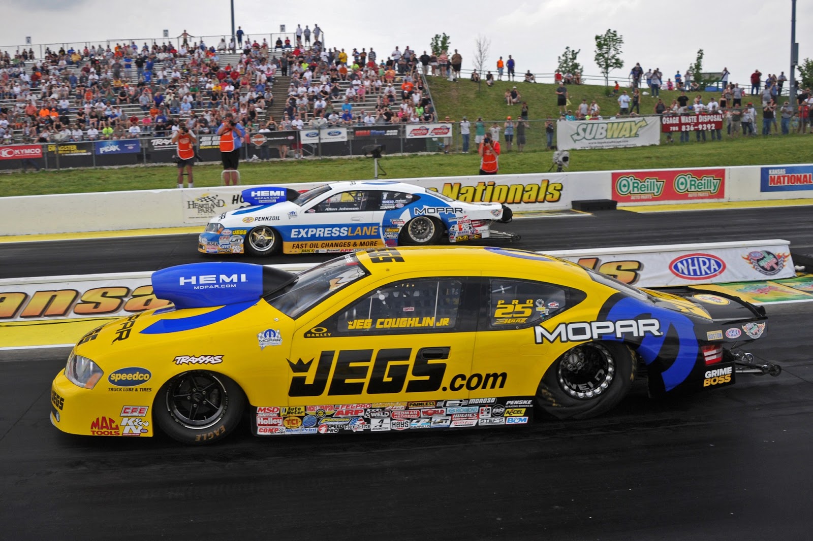 Topeka race yields a historic day for Pro Stock winner Jeg Coughlin Jr