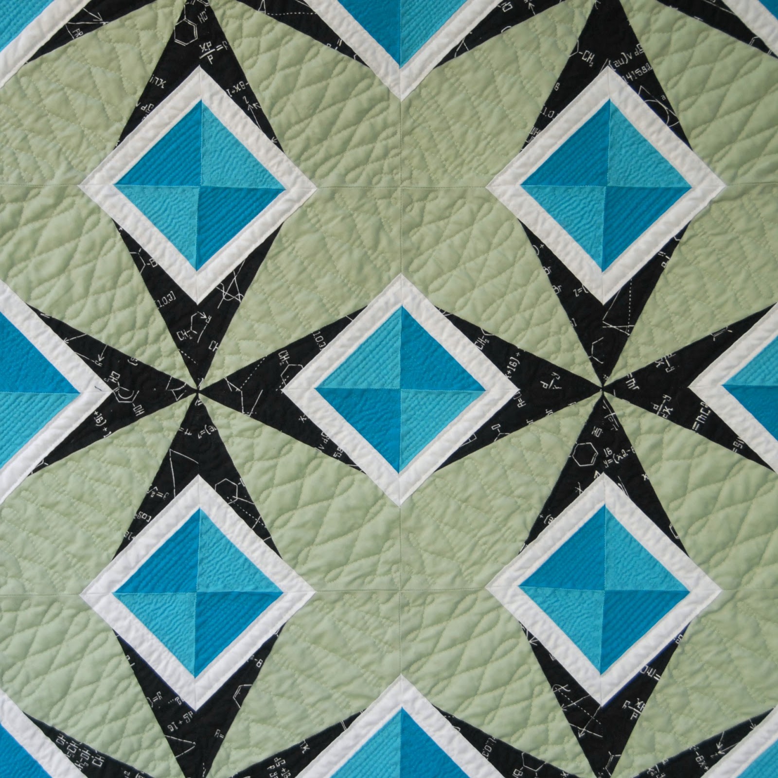 Meadow Mist Designs Diamonds in the Sky a quilt for Modern Quilts
