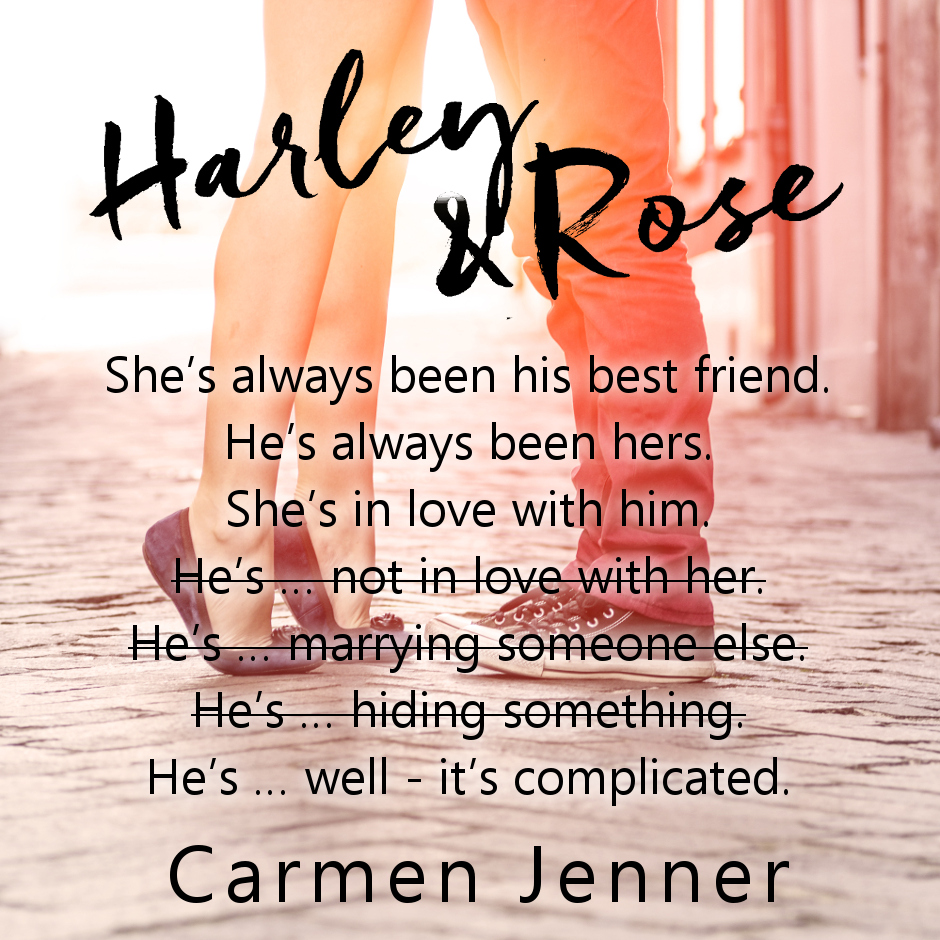 harley & rose by carmen jenner: cover reveal & giveaway - Four Chicks  flipping pages